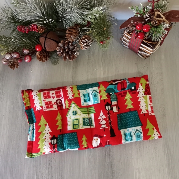 Microwavable Heating Pad Santa Clause on Scooters Heat Pack - Picture 1 of 6